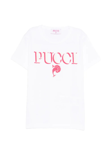  Pucci Junior Graphic T-shirt - White 