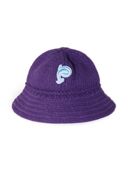  Pucci Junior Logo-appliqué Bucket Hat - Purple 