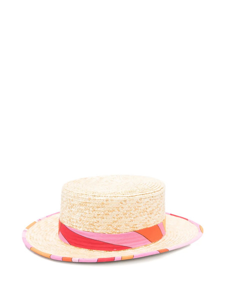  Pucci Junior Patterned-band Hat - Neutrals 