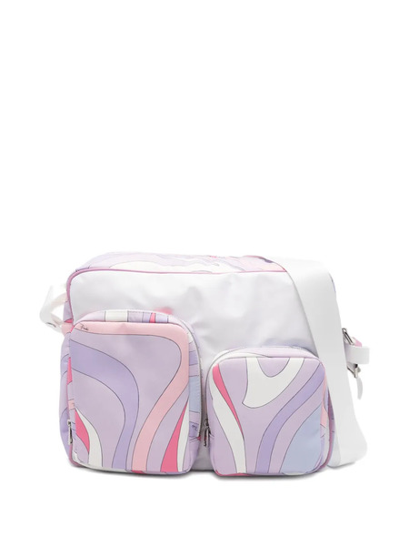  Pucci Junior Printed Changing Bag - White 