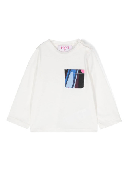  Pucci Junior Vivara-print T-shirt - White 