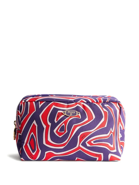  Pucci Labirinto-print Beauty Case - Purple 