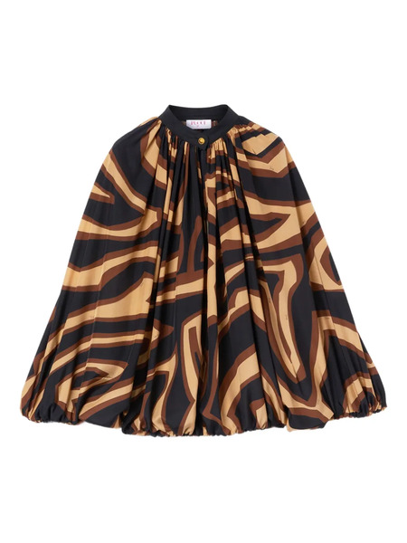  Pucci Labirinto-print Blouse - Black 