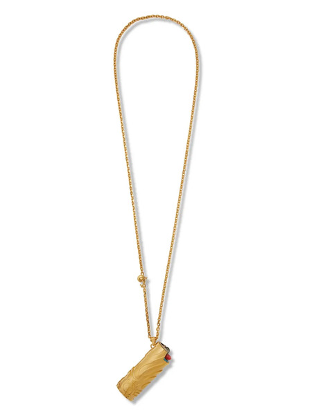  Pucci Lighter-case Necklace - Gold 
