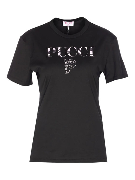  Pucci Logo-graphic T-shirt - Black 