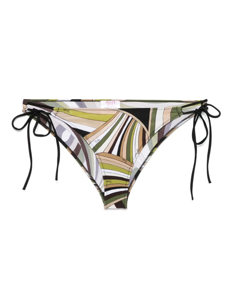  Pucci Marmo-print Bikini Bottom - Green 