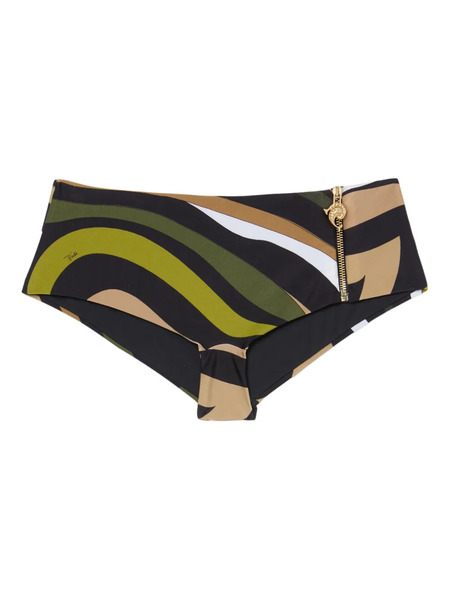  Pucci Marmo-print Bikini Briefs - Green 