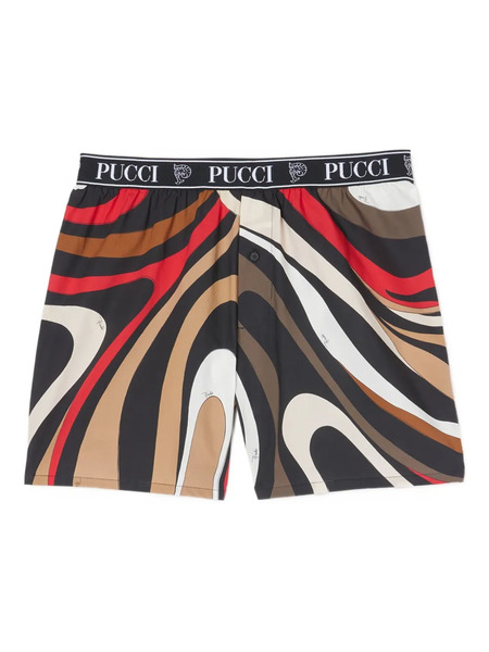 Pucci Marmo-print Boxers - Black 