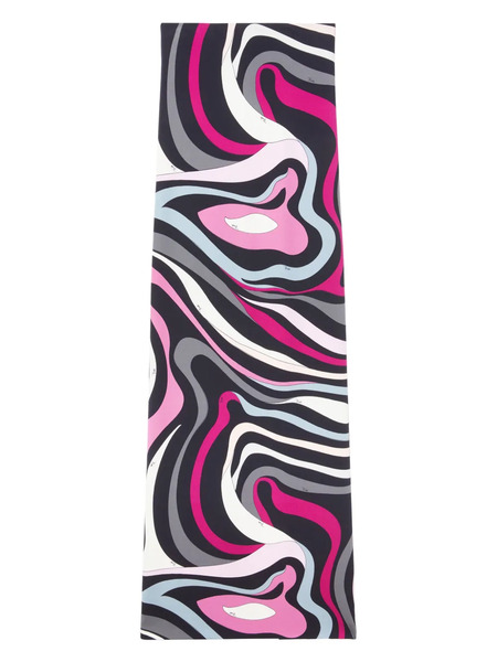  Pucci Marmo-print Maxi Skirt - Black 
