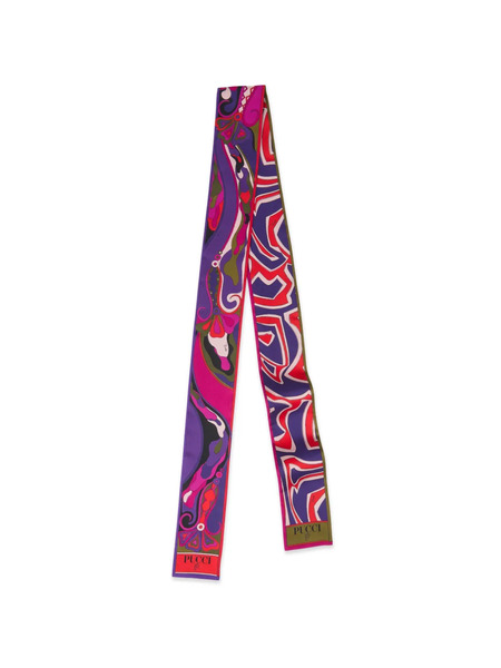 Pucci Mixed-print Scarf - Purple 