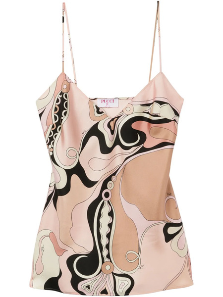  Pucci Orchidee Camisole Top - Neutrals 