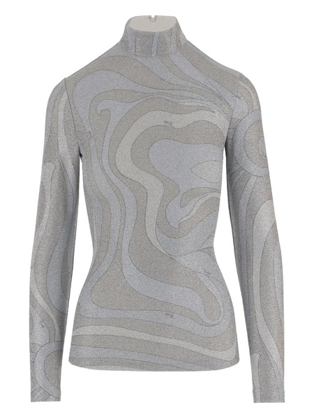  Pucci Patterned Top - Grey 