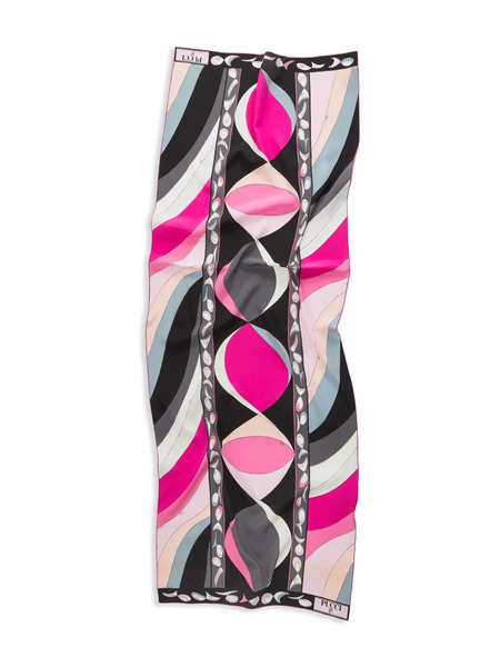  Pucci Pesci-print Scarf - Black 