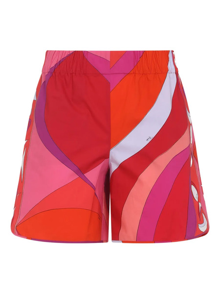  Pucci Pesci-print Shorts - Red 