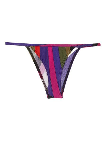  Pucci Print Bikini Bottom - Purple 
