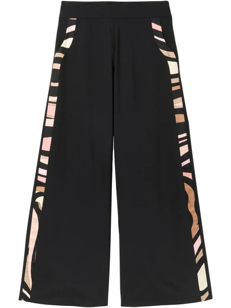  Pucci Wool-blend Palazzo Pants - Black 