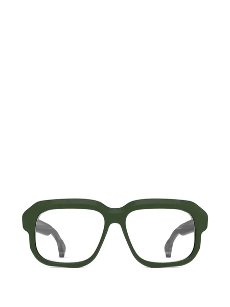  Pugnale Embrace Geometric-frame Glasses - Green 