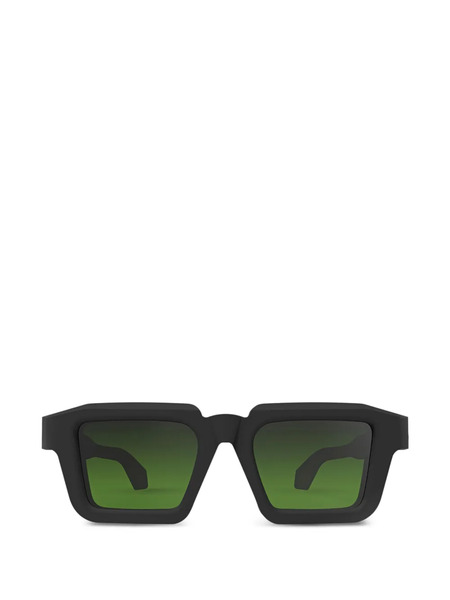  Pugnale Two Thousand 20 Years Square-frame Sunglasses - Black 