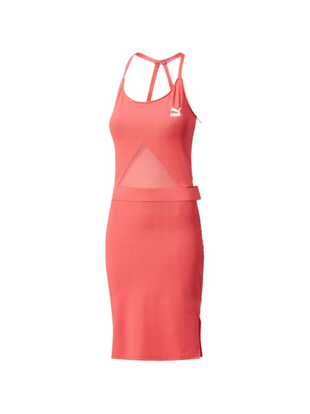  Puma Archive T7 Midi Dress - Pink 