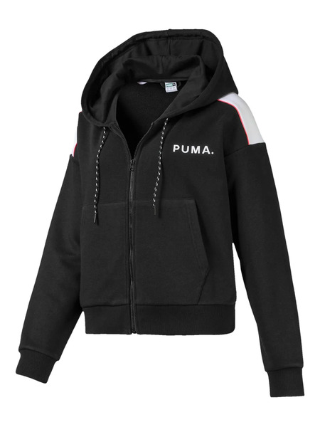  Puma Chase Full-zip Hoodie - Black 
