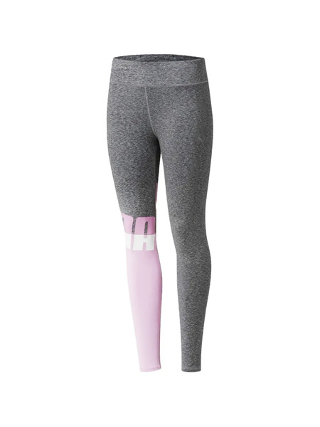  Puma Elastic-waist Leggings - Grey 