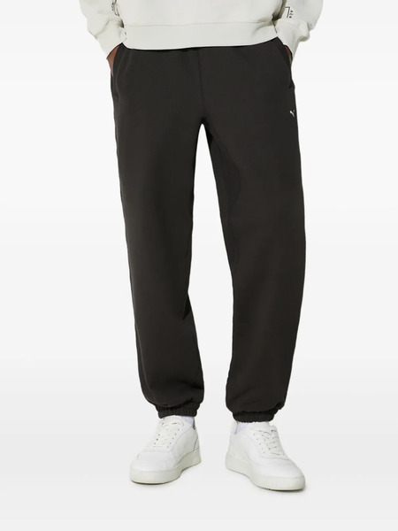  Puma Embroidered- Logo Trousers - Black 