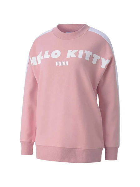  Puma Hello Kitty Crew-neck Sweatshirt - Pink 