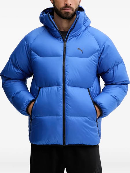 Puma Hooded-logo Jacket - Blue 