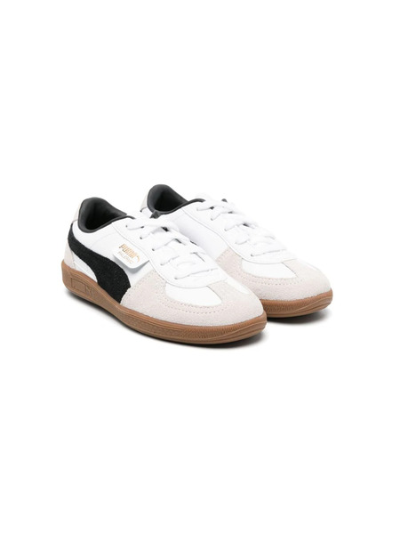  Puma Kids Palermo Leather Sneakers - White 