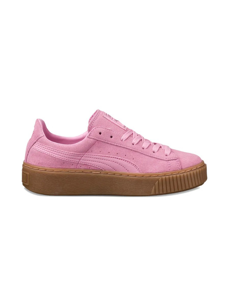  Puma Kids Suede Platform Gs prism Pink Sneakers 