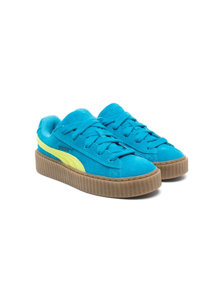  Puma Kids X Fenty Creeper Suede Sneakers - Blue 