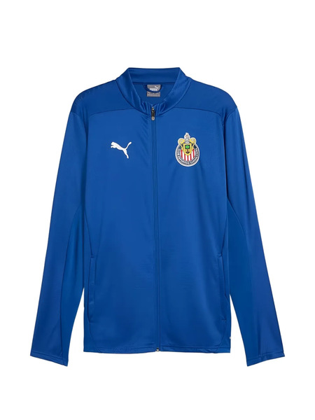  Puma Logo Zip Sweatshirt - Blue 