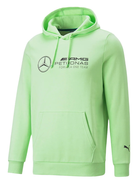 Puma Mapf1 Mercedes Essential Hoodie - Green 