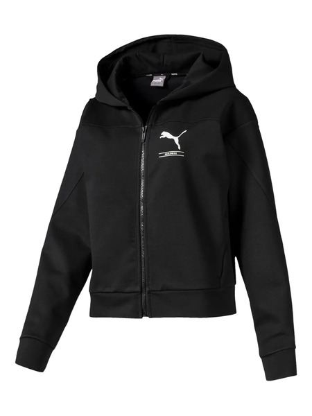  Puma Nu-tility Full Zip Hoodie - Black 