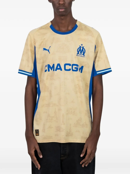  Puma Olympique De Marseille T-shirt - Neutrals 