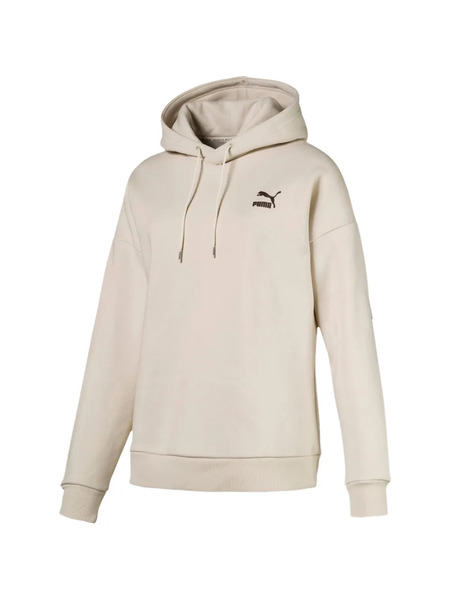  Puma Retro Logo Hoodie - Neutrals 