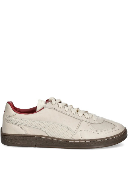  Puma Super Tea Leather Panelled Sneakers - Neutrals 