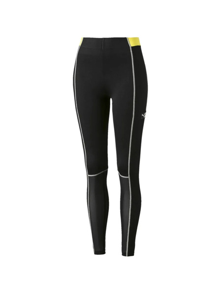  Puma Tz Panelled Logo Leggings - Black 