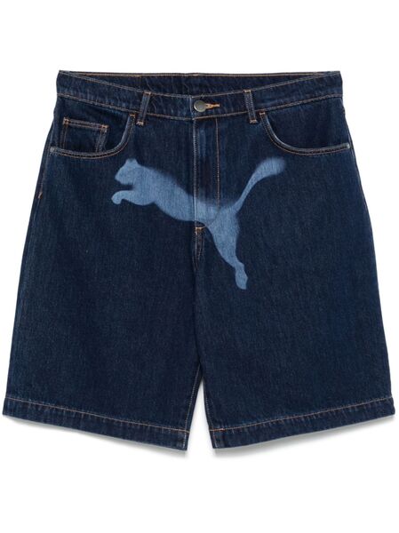  Puma X A$ap Rocky Denim Shorts - Blue 