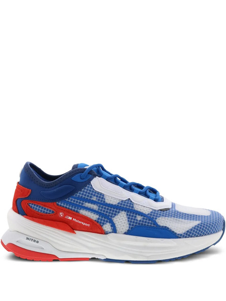 Puma X Bmw Motorsport Extent Nitro Grid-pattern Sneakers - Blue 