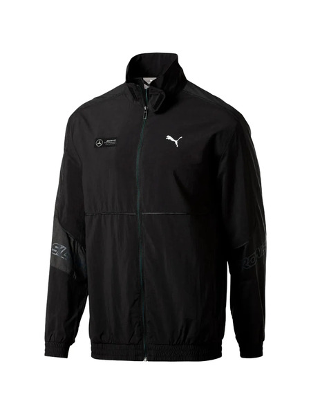  Puma X Mercedes Amg Mapm Zip-up Lightweight Jacket - Black 