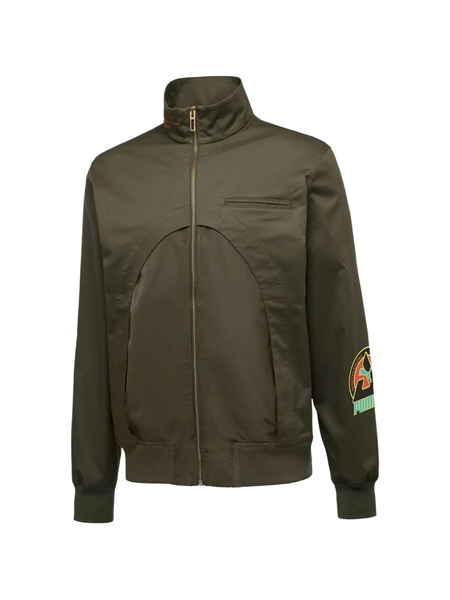  Puma Zip Sweatshirt - Green 