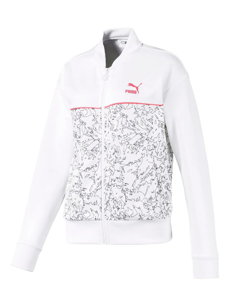  Puma Zip-up Sweatshirt - White 
