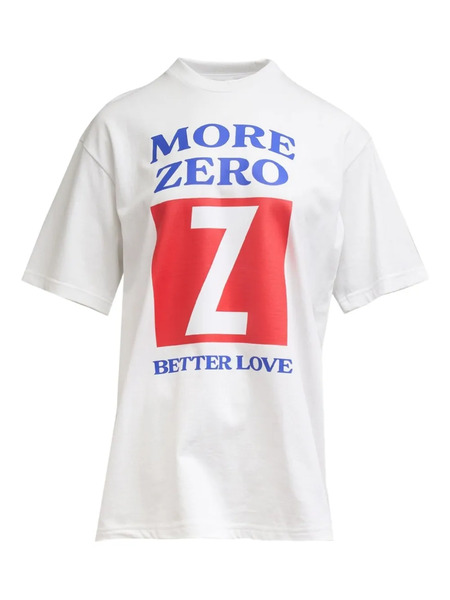 Pushbutton Graphic-print T-shirt - White 