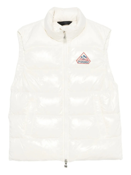  Pyrenex Logo-patch Gilet - White 