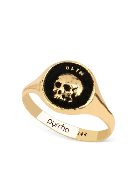  Pyrrha 14k Yellow Gold What Once Was Signet Ring 