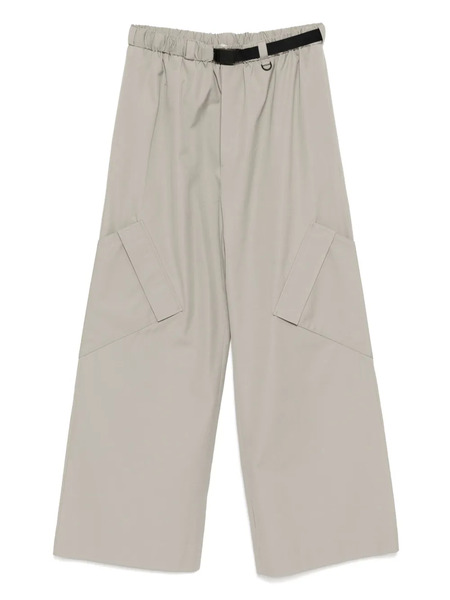  Qasimi Cargo Wide-leg Trousers - Grey 