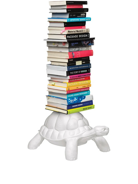  Qeeboo Turtle Carry Bookshelf - White 