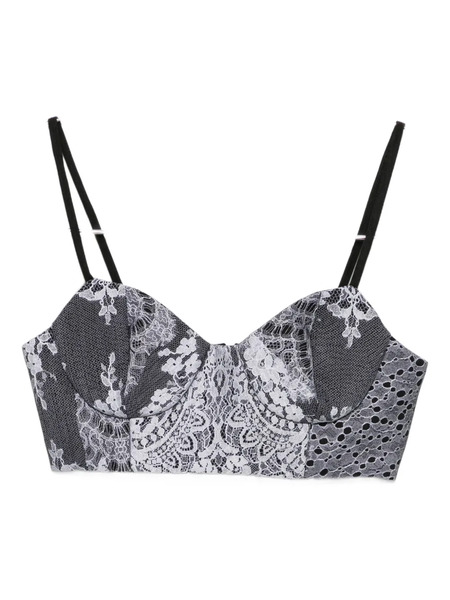  Quetsche Lace Corset - Black 
