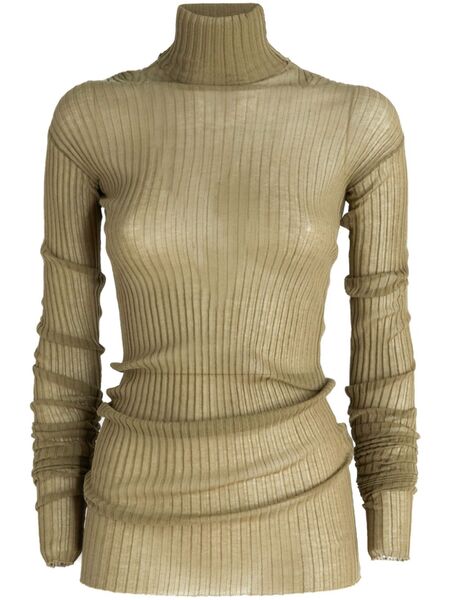  Quira High Neck Sweater - Green 